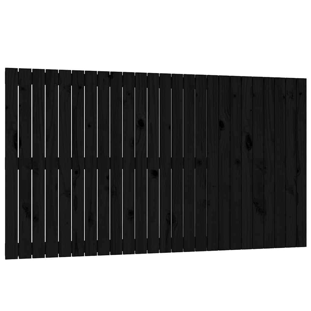vidaXL Cabecero de cama de pared madera maciza de pino 159,5x3x90 cm