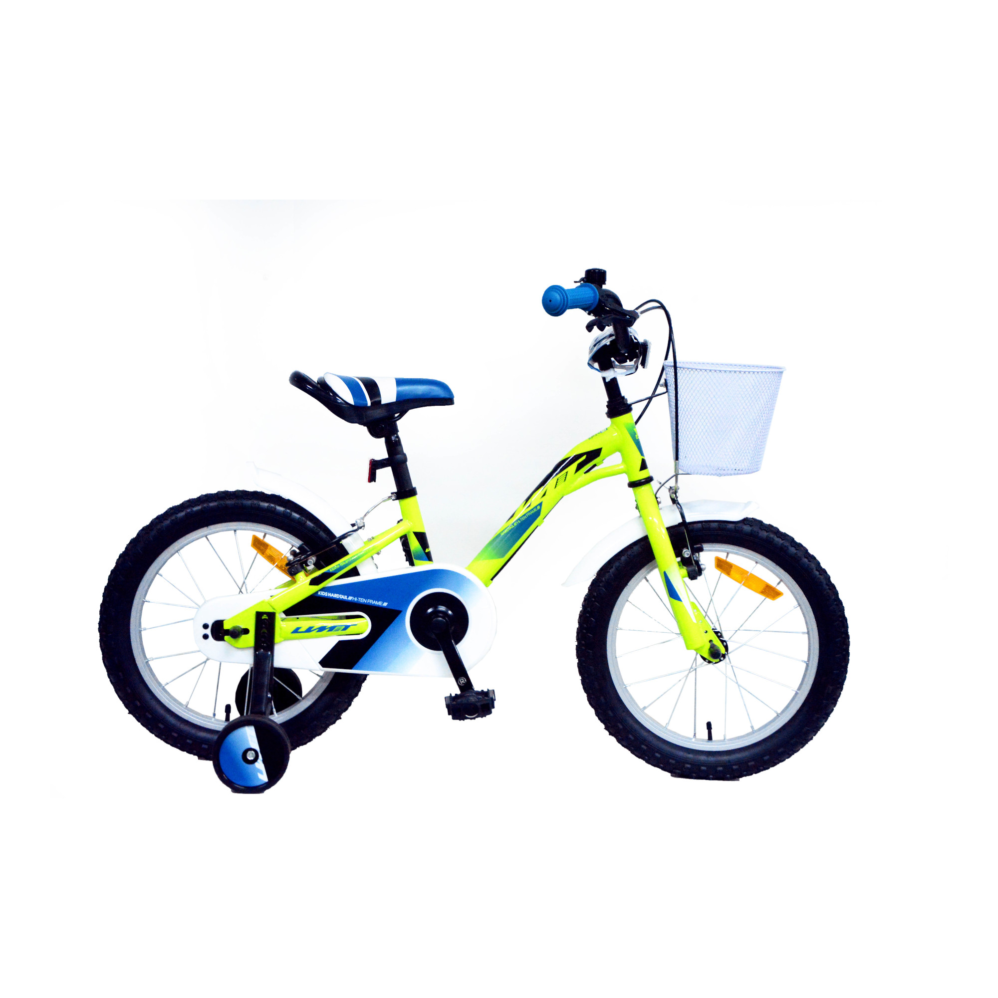 Umit Alice Bicicleta Infantil 16" Para Niños a Partir de 5 Años Verde
