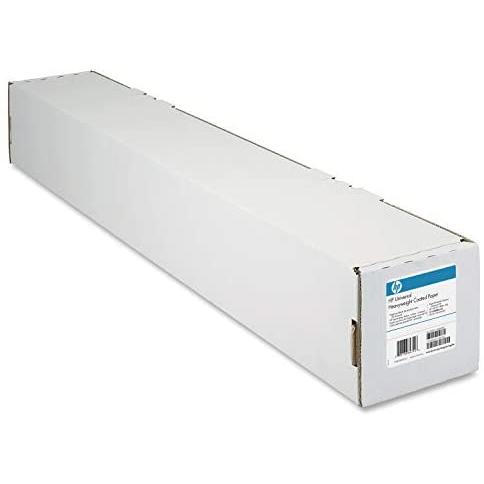 Hp papel couche (recubierto) universal. rollo 42, 30,5m x 1067mm, 120g.