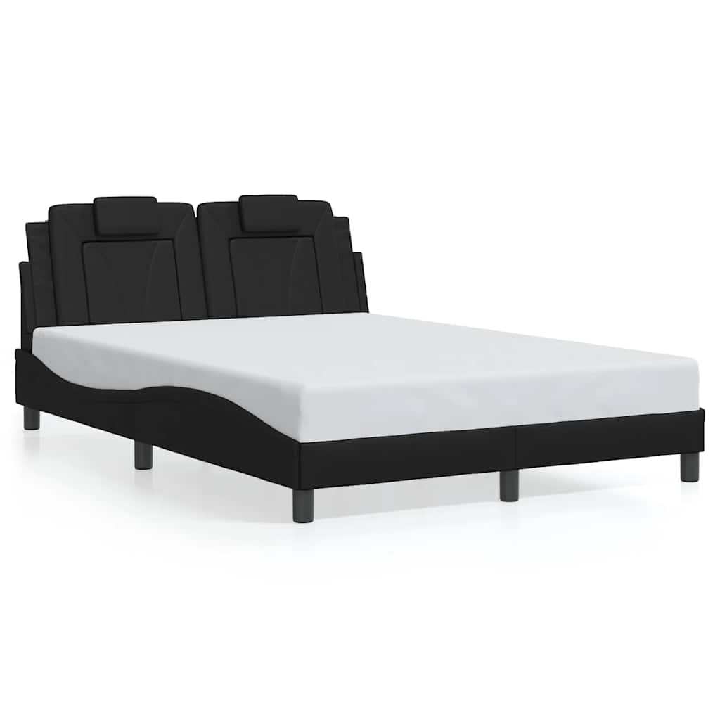 vidaXL Estructura de cama Viana sin colchón cuero sintético 120x200cm