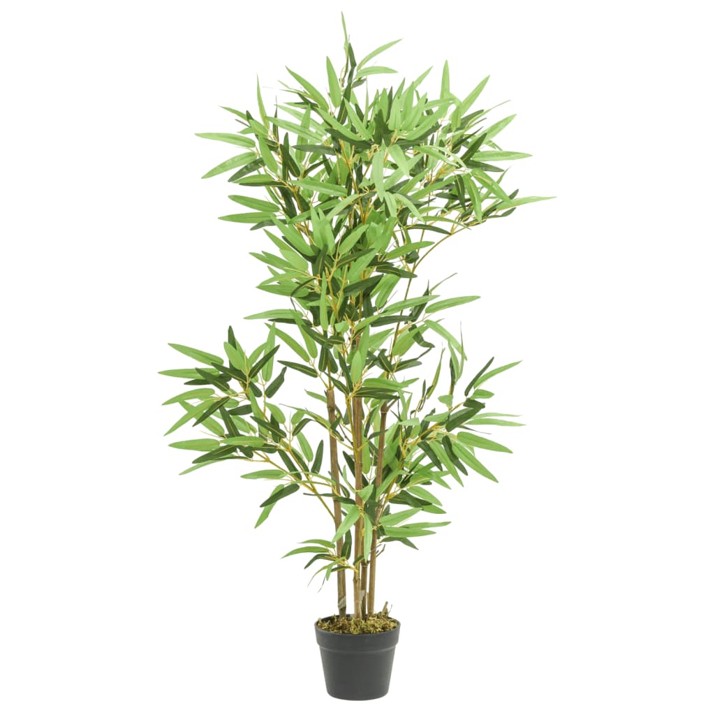 vidaXL Árbol de Bambú Artificial con Hojas Planta Falsa en Maceta Dimensiones 14 x 80 cm (368 hojas),  16 x 120 cm (552 hojas),  16 x 150 cm (828 hojas) y mas