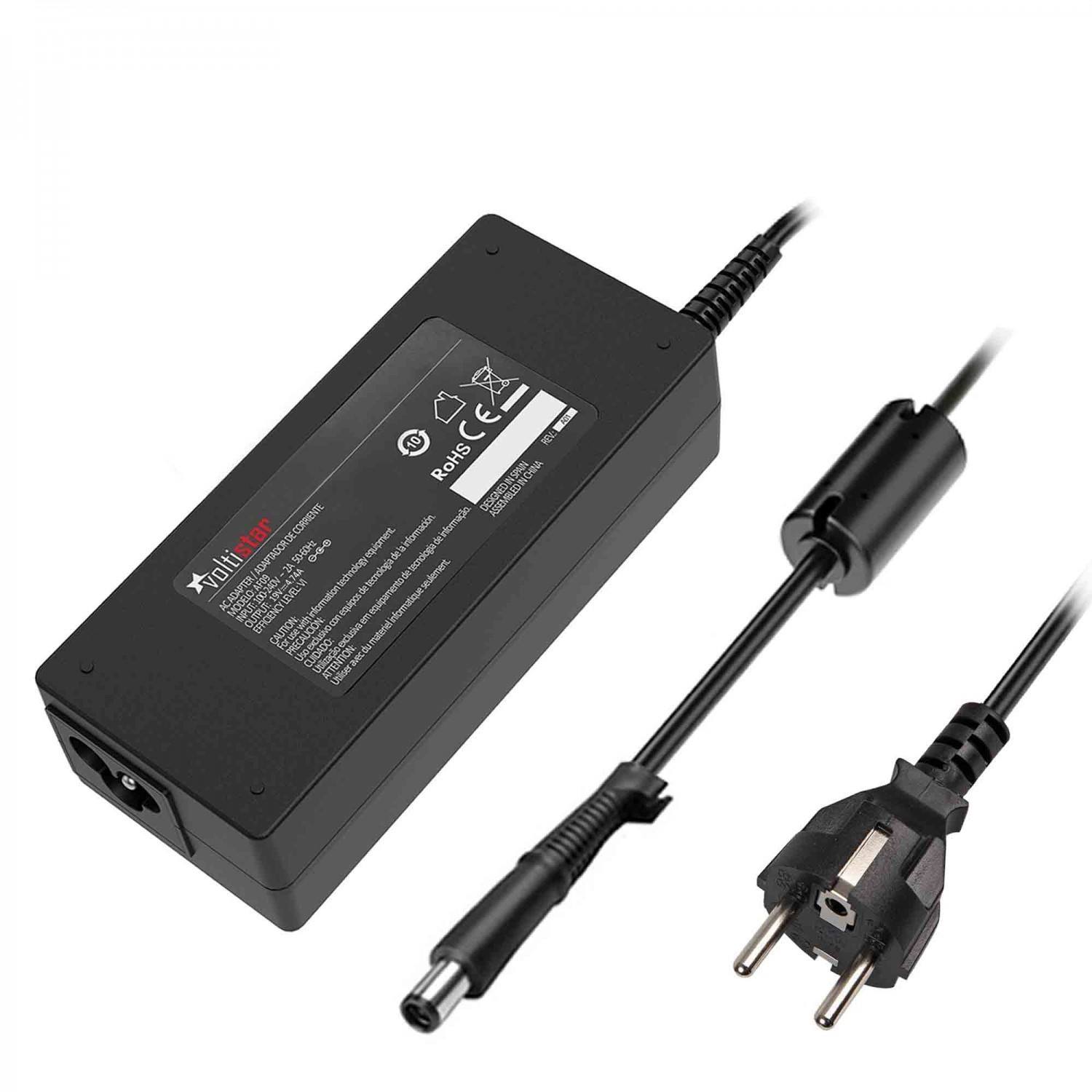 CARGADOR PARA PORTÁTIL HP ELITEBOOK 8440P 8460P 8530P 8530W 8560W 8730W TOUCHSMART TM2T