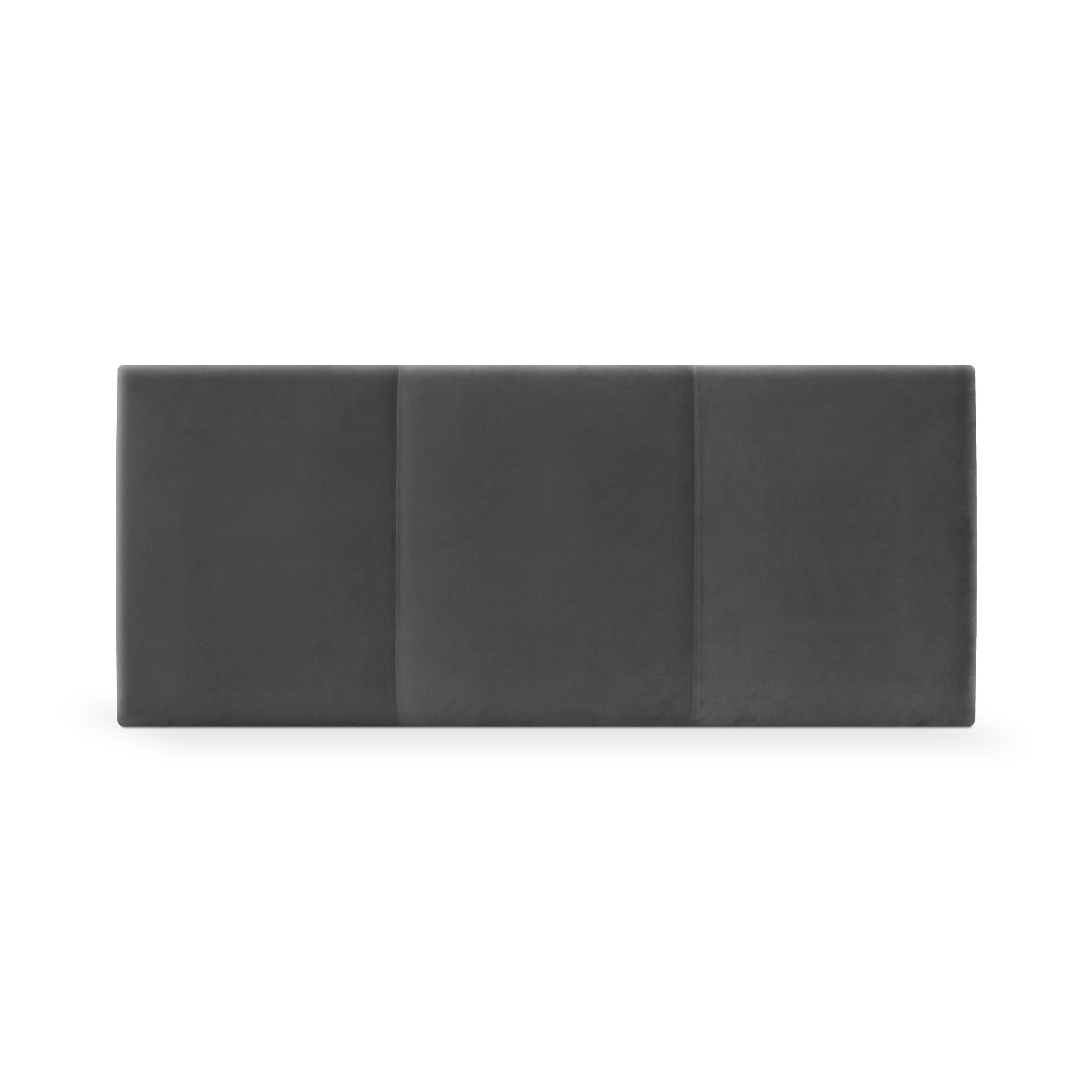 DHOME Cabecero de Terciopelo ALTA GAMA Diseño Modular LISO Moderno Sofisticado Cabezal Tapizado Cama Lujo Dormitorio Acolchado