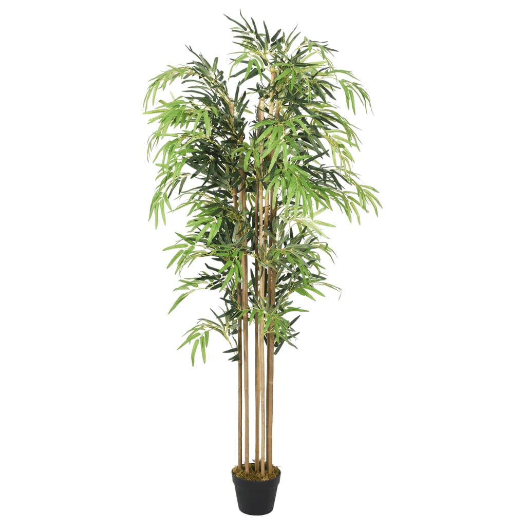 vidaXL Árbol de Bambú Artificial con Hojas Planta Decoración Verde Dimensiones 80cm/ 500 hojas (round),  120cm/ 730 hojas (round),  150cm/ 1095 hojas (round) y mas