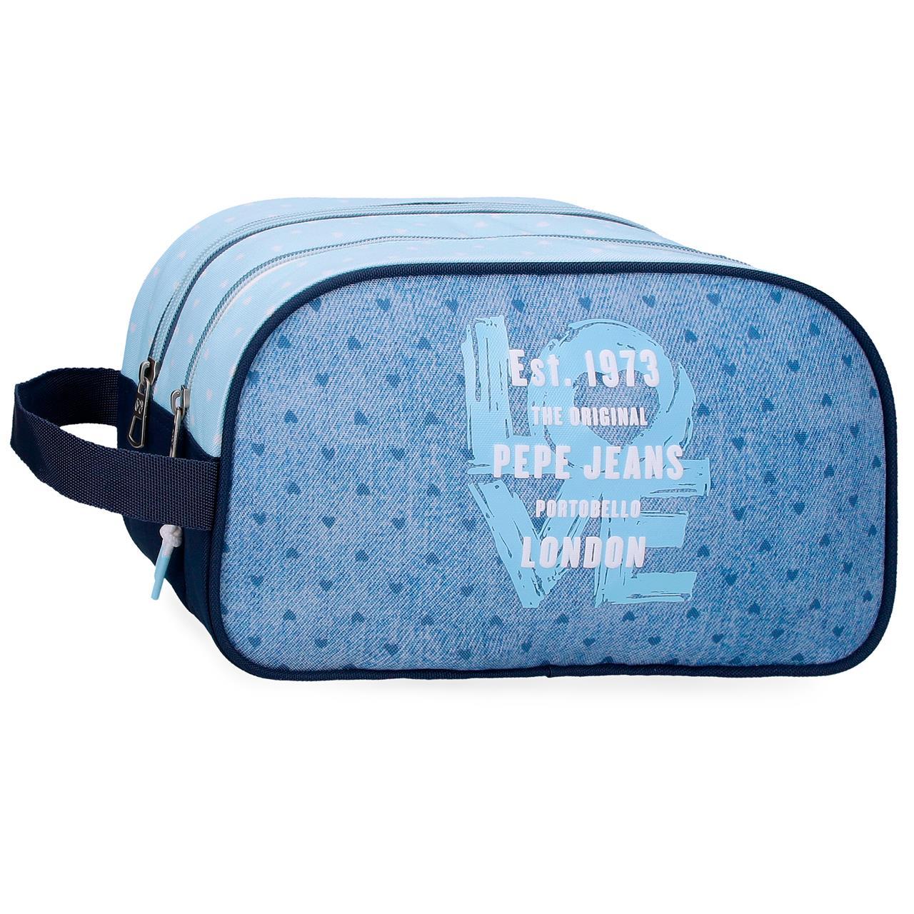 Pepe Jeans Neceser De Viaje Poliéster Noni Denim