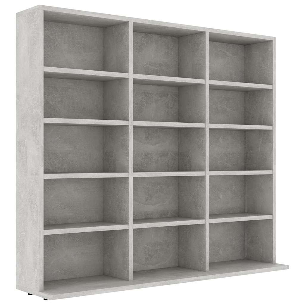 vidaXL Armario para CDs Madera de ingeniería 100x23x89,5 cm