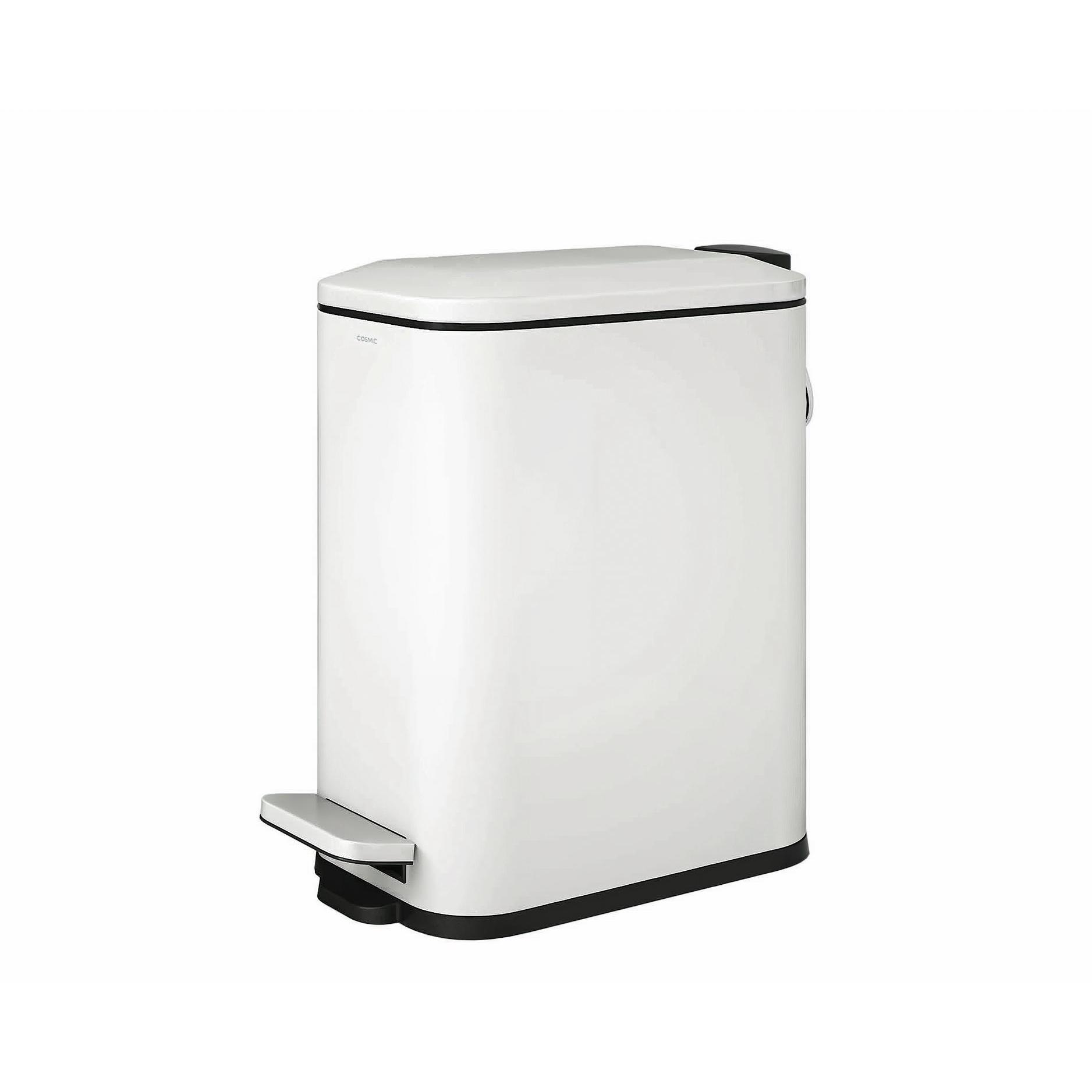COSMIC Papelera Blanco Mate Essentials (5L)