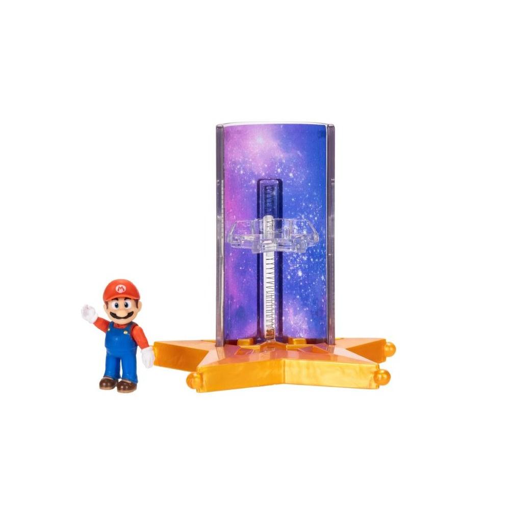 JAKKS FIGURA ARTICULADA CON ACCESORIOS INTERACTIVOS MARIO GALAXY FIGURAS DE ACCION 10x10x12 Cms.