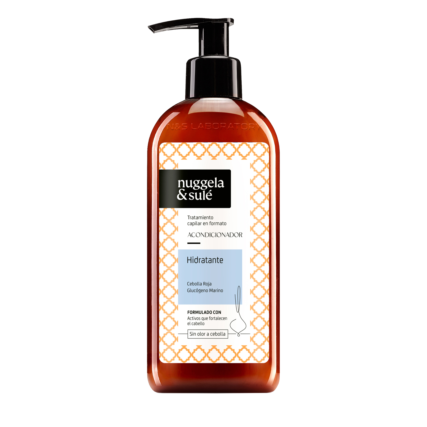 Acondicionador Hidratante - Fortalece y Suaviza el cabello. Con Extracto de Cebolla Roja - Brillo Espectacular - Nuggela & Sulé