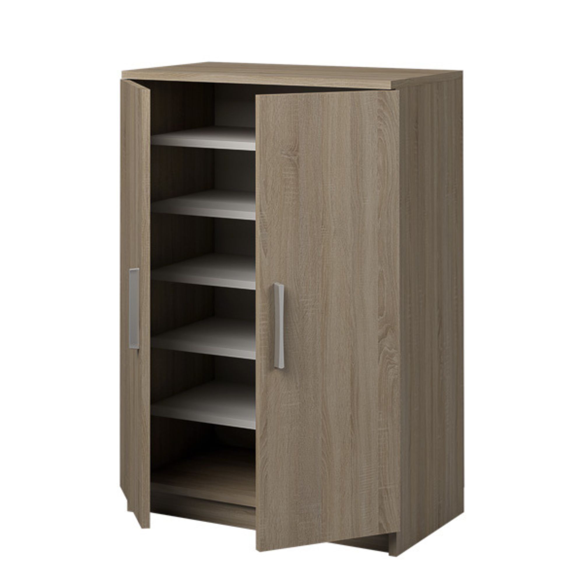 Armario Multiusos Mesita de noche Color Roble – 60 x 90 x 36 cm
