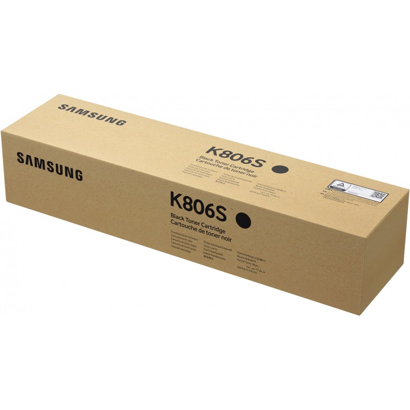 HP - Samsung Cartucho de Tóner Original HP CLT-K806S negro SS593A