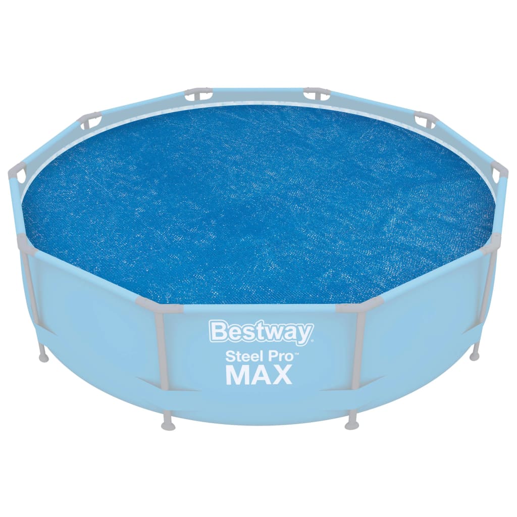 Bestway Cubierta Solar para Piscina Flowclear Jardín Bricolaje Terraza Dimensiones 305 cm,  366 cm,  427 cm y mas