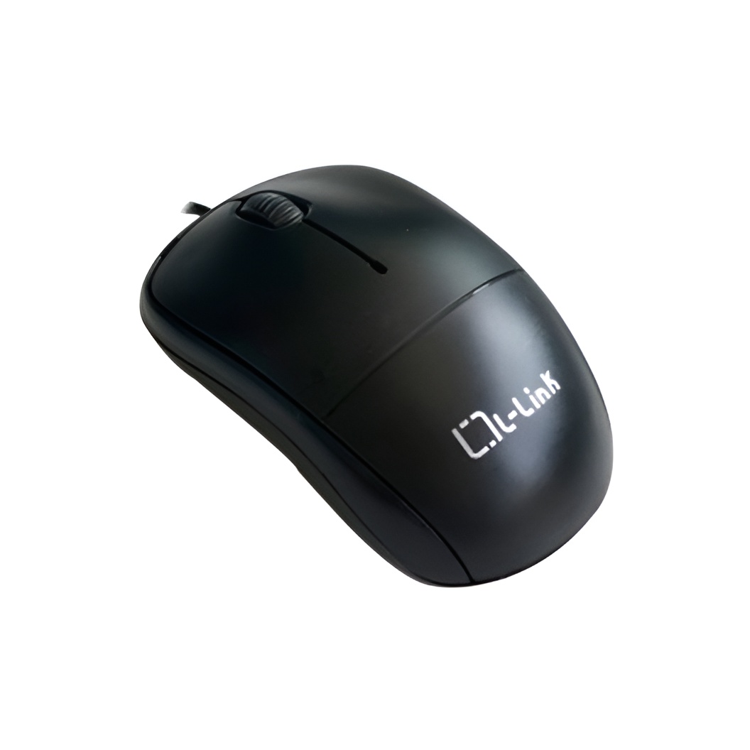 L-link LL-2080-N - Ratón óptico USB, Color Negro