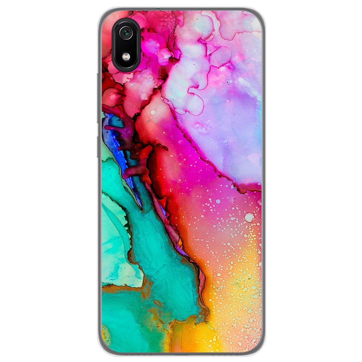 Tumundosmartphone Funda Gel TPU Xiaomi Redmi 7A Diseño Mármol 15 Dibujos Personalizada