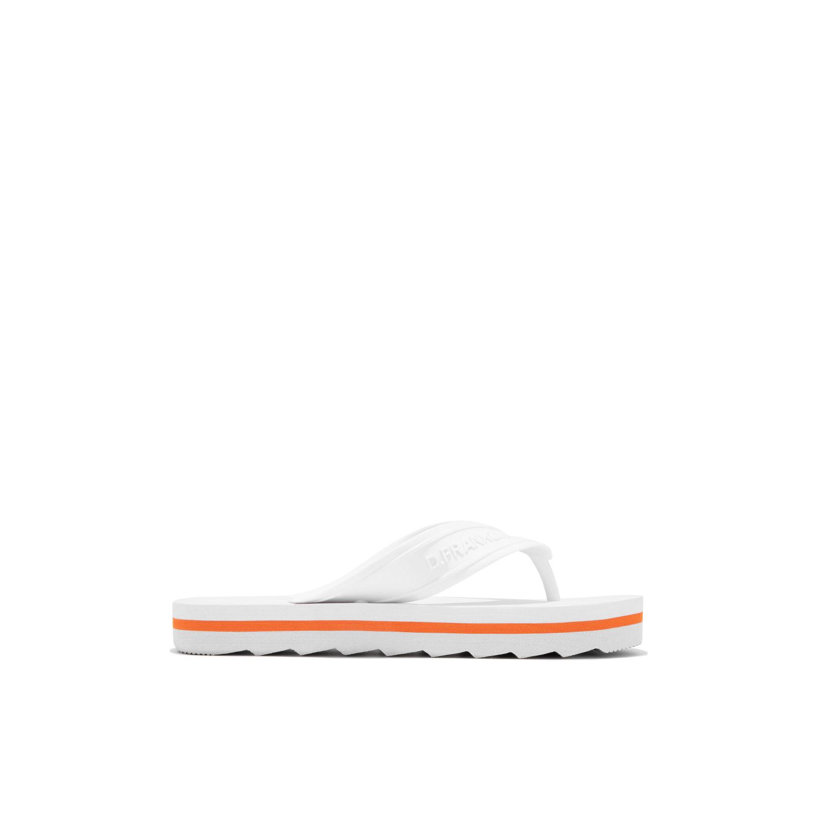 D.Franklin Sandalias Estilo Chancla Con Tira Dedo Mujer Flop Summer Club   - Sandalias deportivas planas cómodas para verano