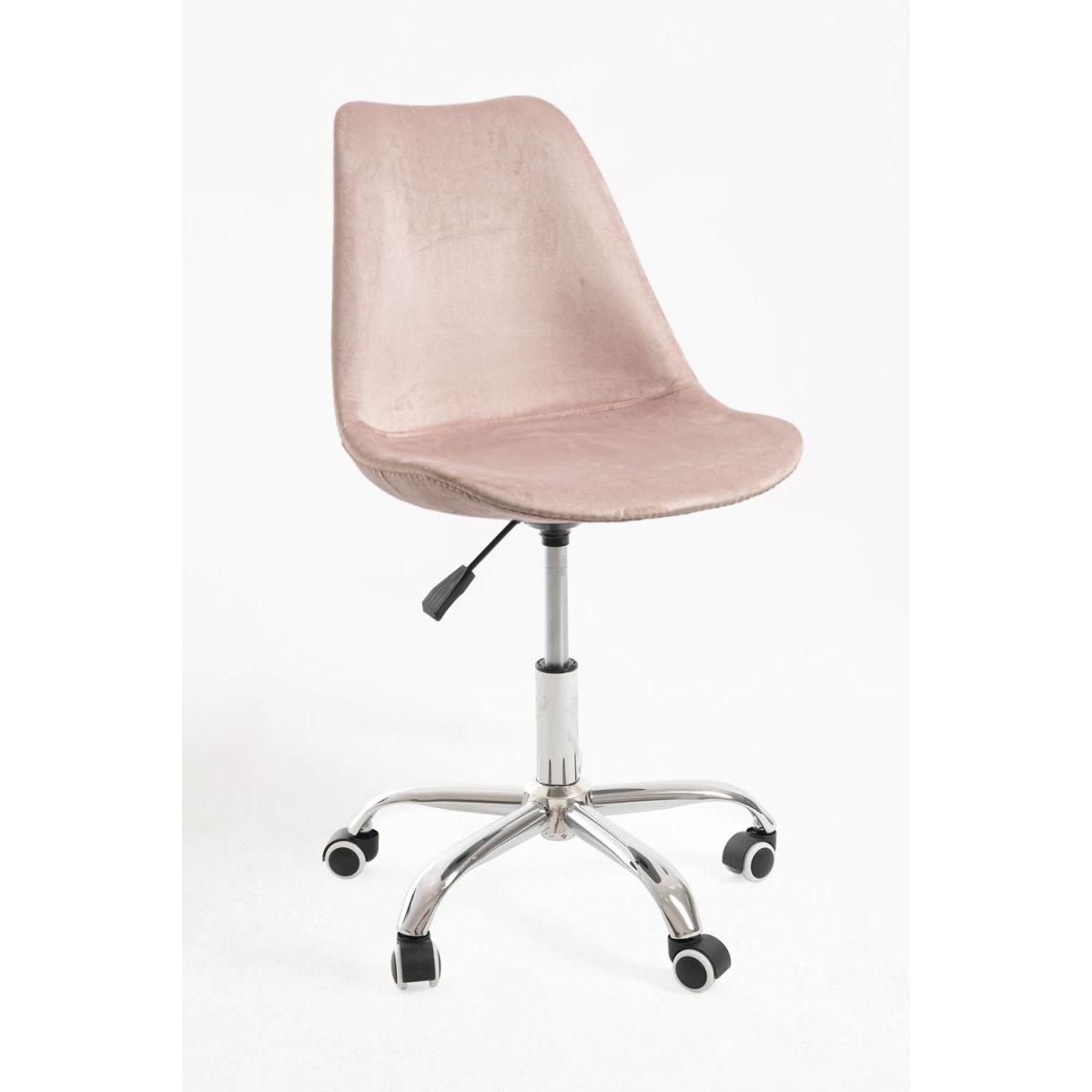 Regalos Miguel - Silla de Escritorio sin brazos Neo Terciopelo - Diseño innovador - Ideal para Estudio y Oficinas