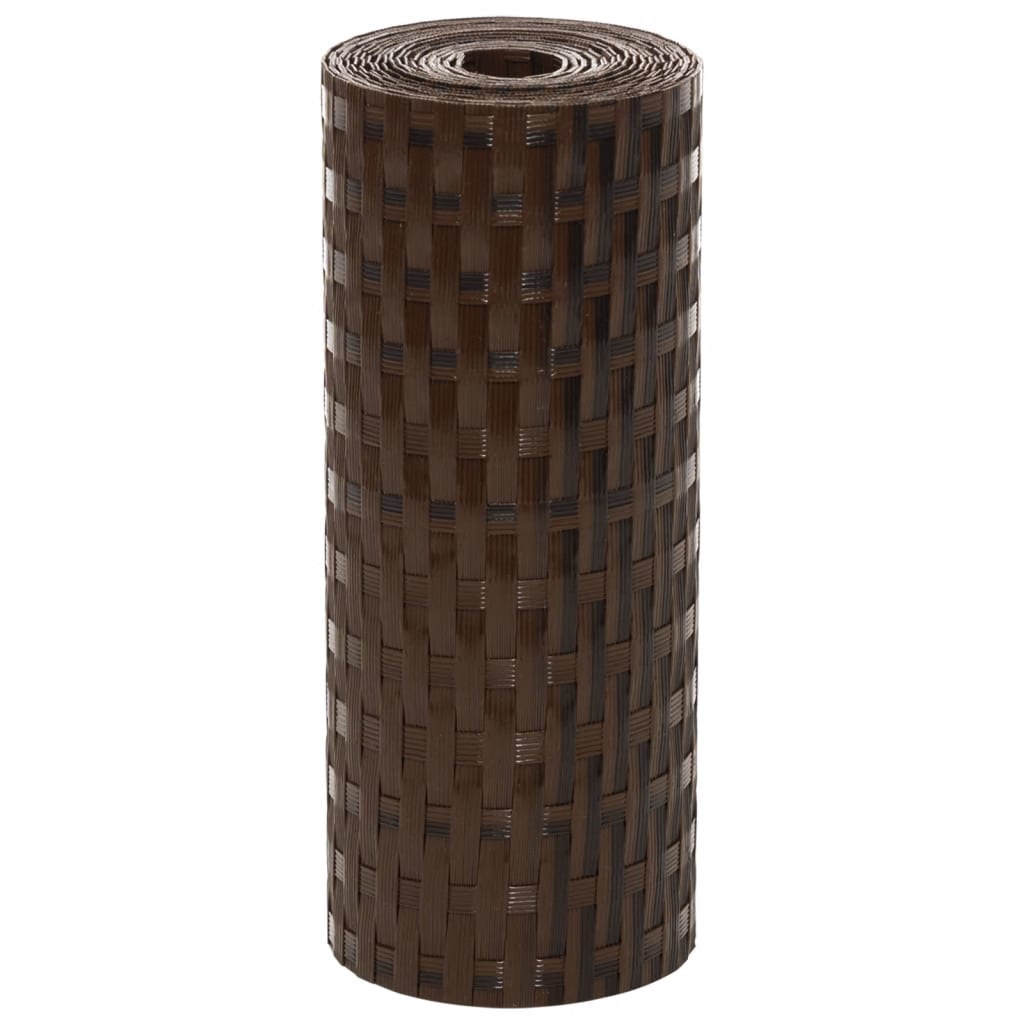 vidaXL Toldos de balcón 10 uds ratán sintético 255x19 cm Color Marrón claro,  Marrón y negro,  Antracita y mas