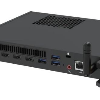 Pc Sobremesa Mini PC / Estación de trabajo Windows 11 Pro Intel Core i5-12450H Maxhub AV0758000  | Intel® UHD Graphics, 12GB, 256 GB, Negro