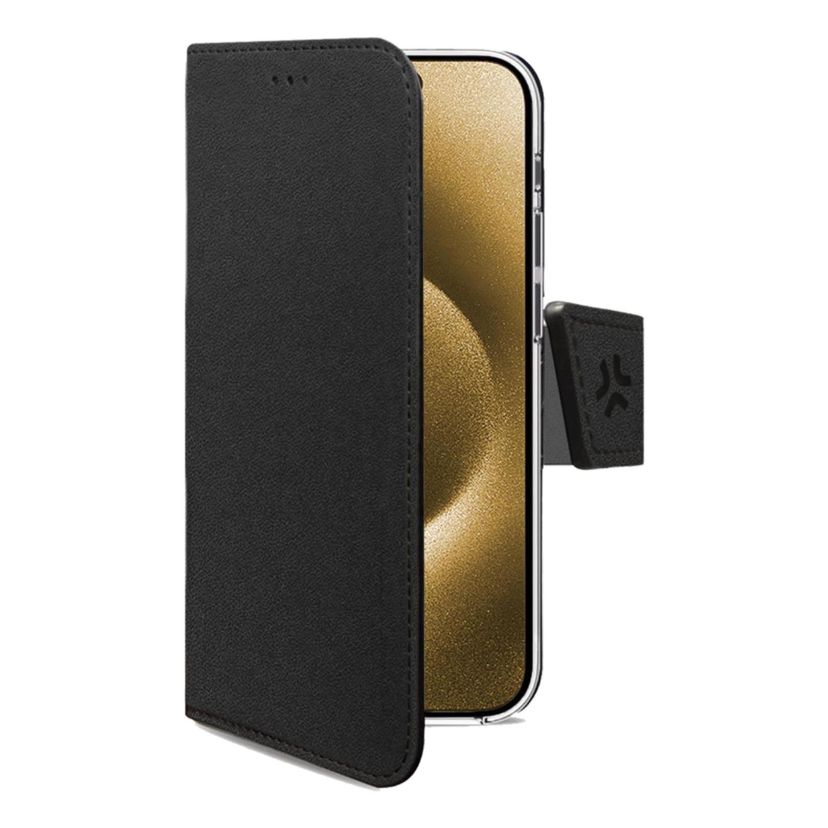Celly WALLY1080 funda para teléfono móvil 17 cm (6.7") Funda cartera Negro