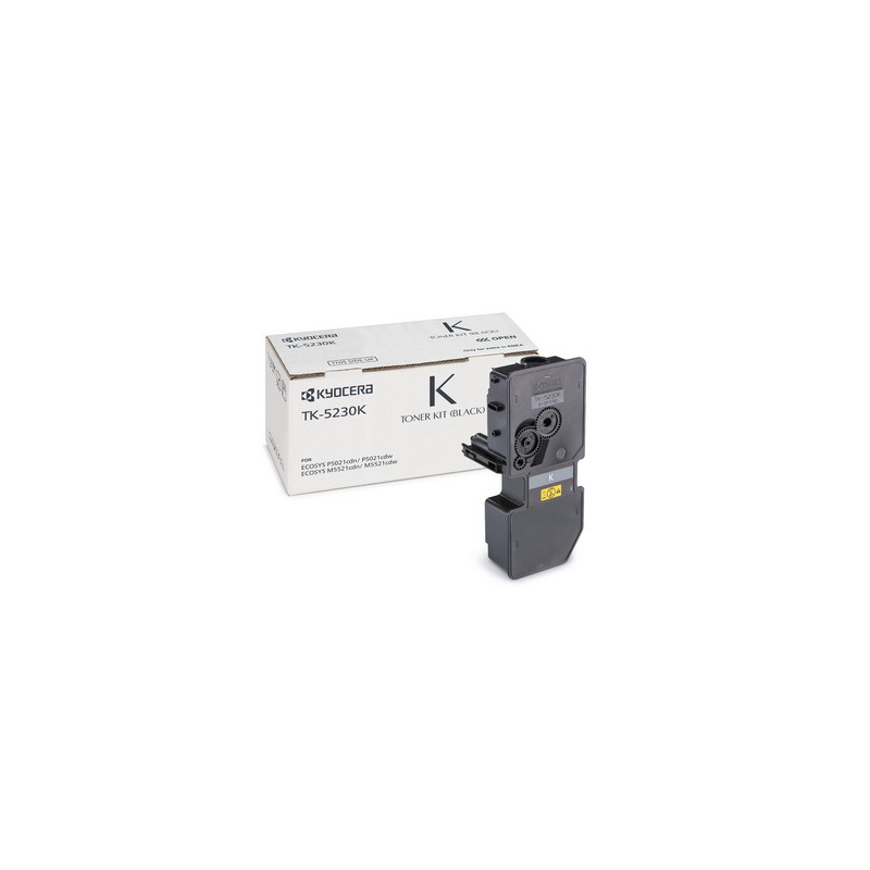 KYOCERA - TK-5230K cartucho de tóner 1 pieza(s) Original Negro 1T02R90NL0