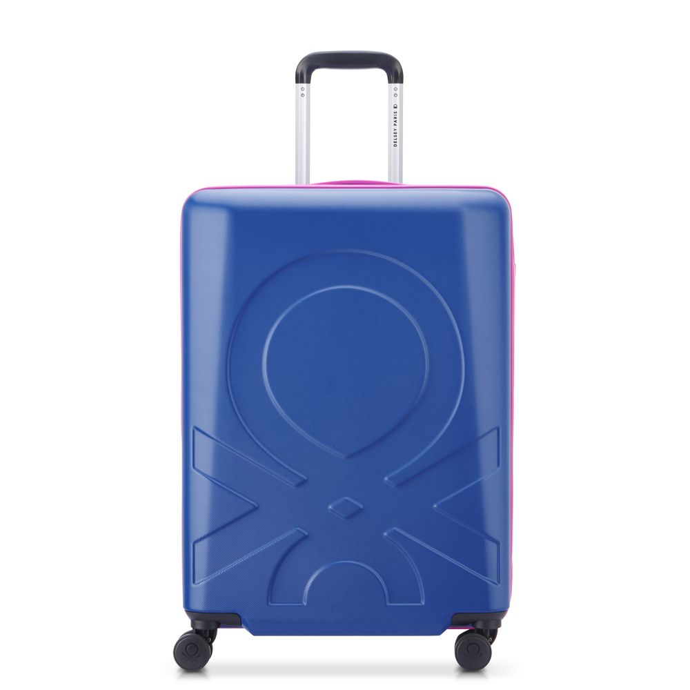 DELSEY PARIS Maleta mediana 65 cm FABRICA, 70 L, TSA , rígida, 4 ruedas dobles, de 70% abs + 30% policarbonato. Varios colores
