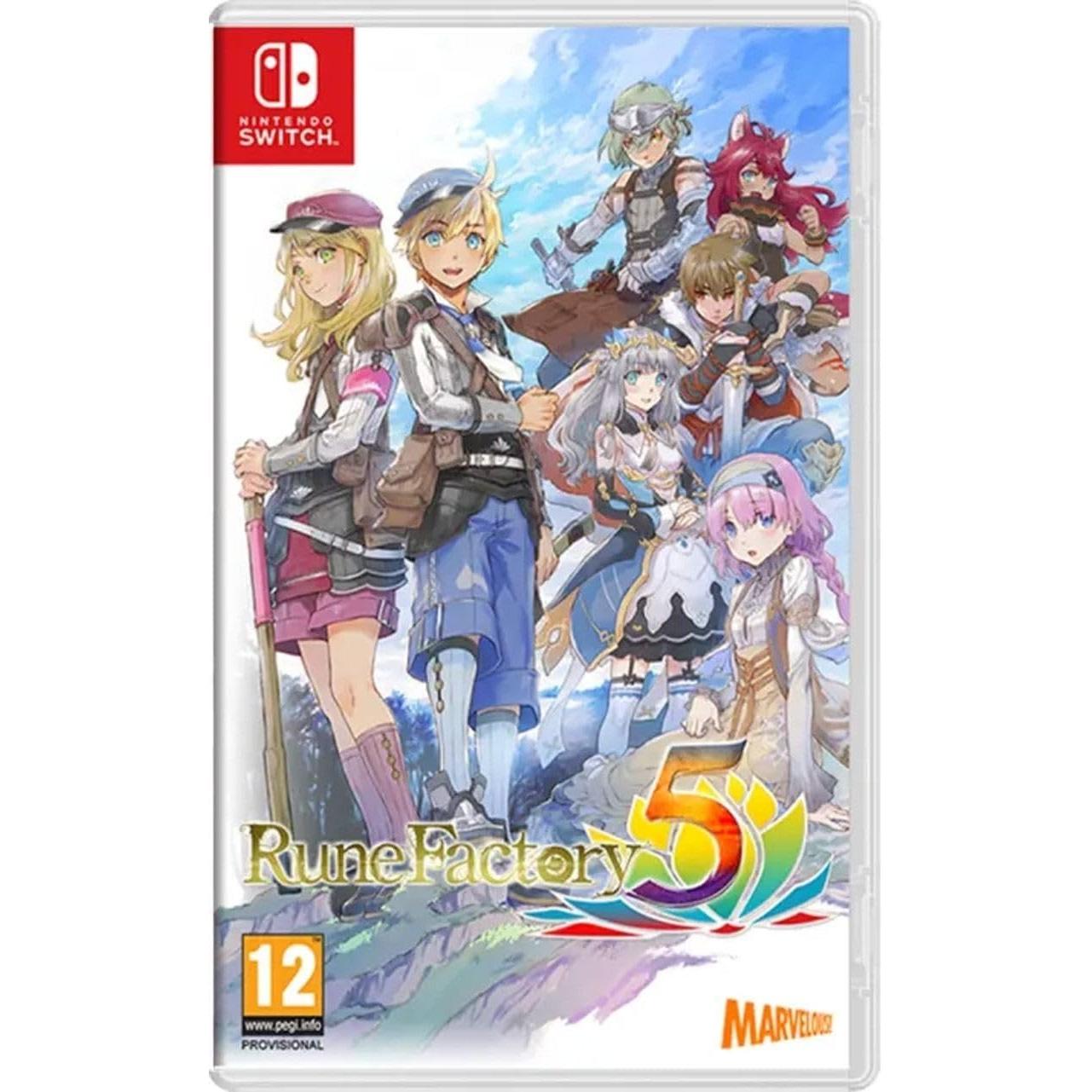 Rune Factory 5 Juego para Consola Nintendo Switch