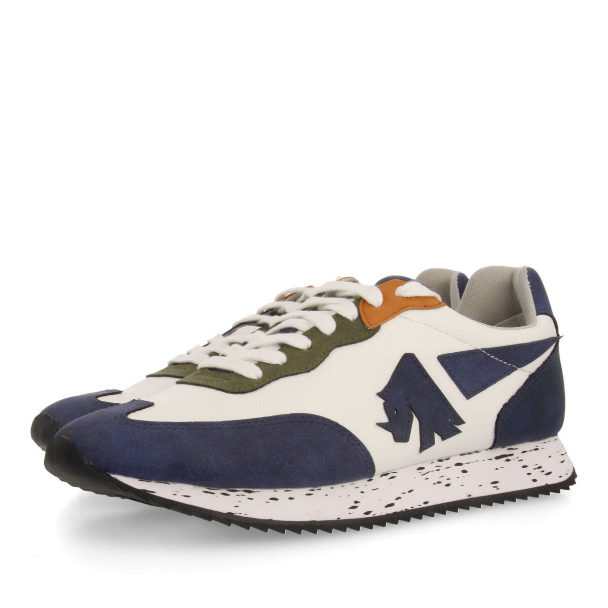 Gioseppo Zapatilla Multicolor con Piso Volumen y Suela de Sierra para Hombre
