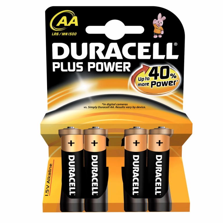 PILA DURACELL PLUS POWER (AA4)