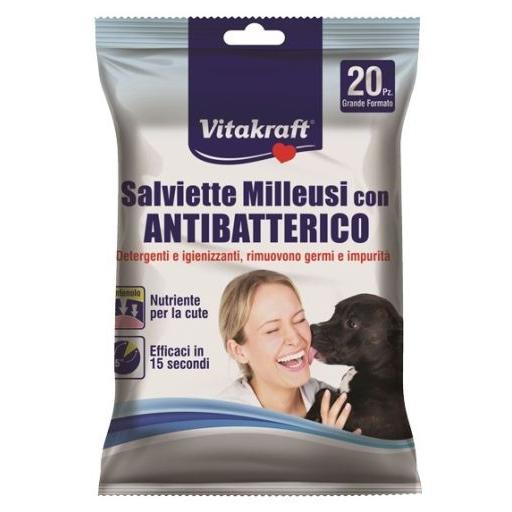 Vitakraft Toallita Higiénica Antibacteriana - 20 Handtücher