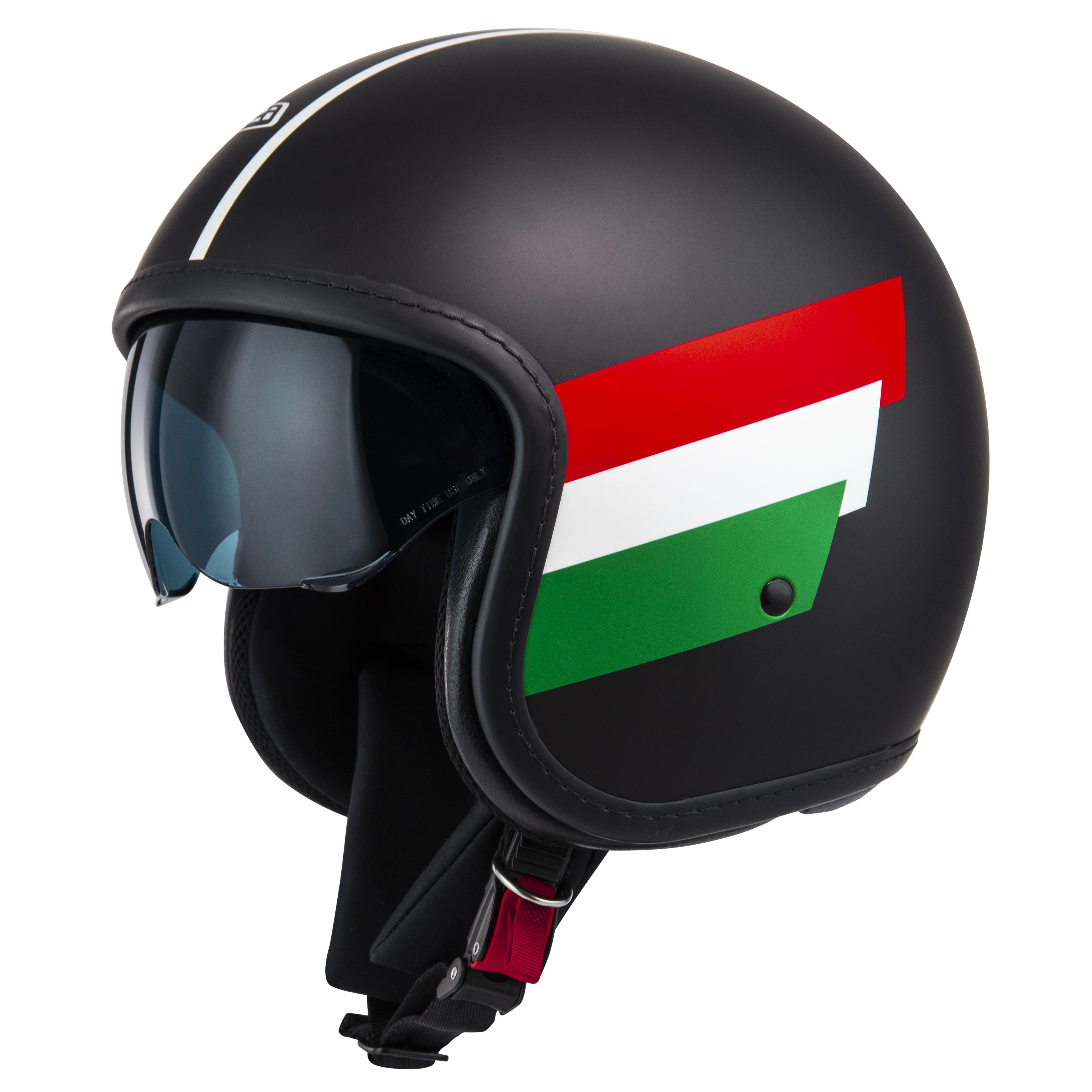 NZI Casco de Moto Jet Rolling 4 Sun Personalizado Homologado UNECE R.22.05