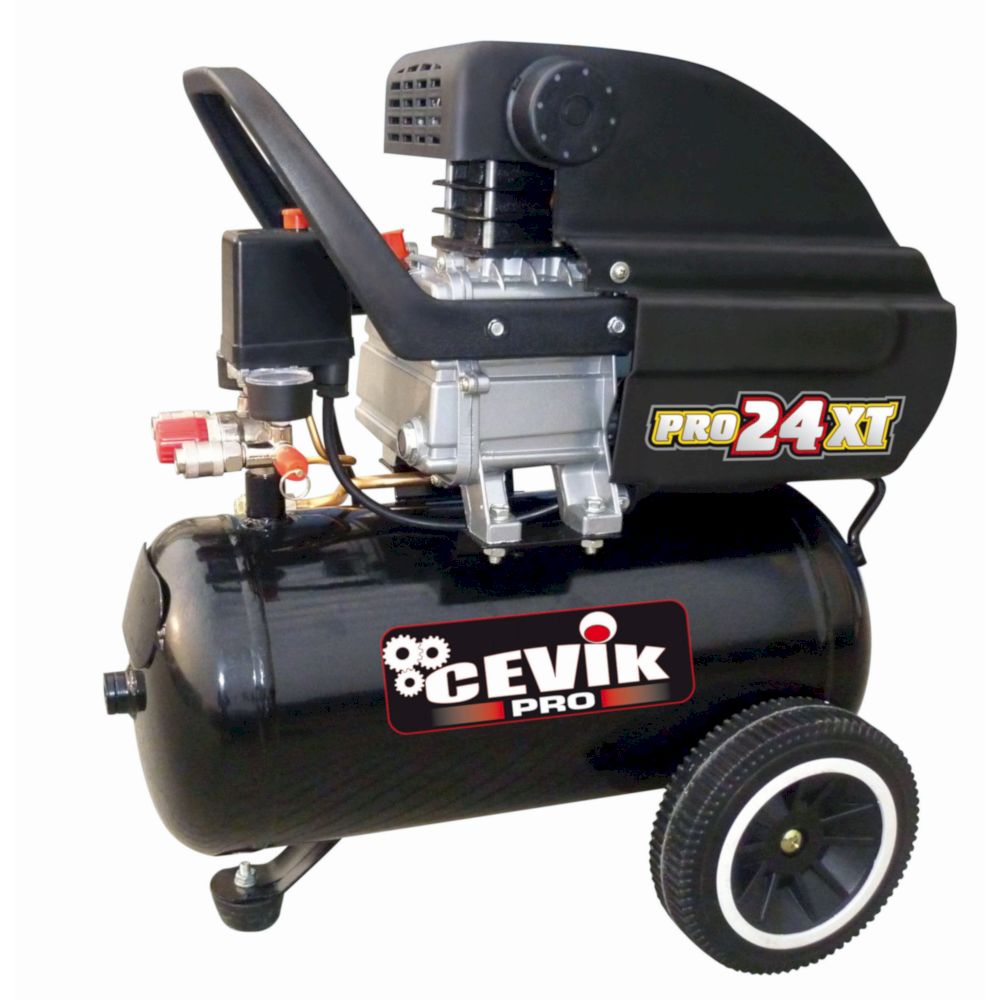 Compresor Cevik CA-PRO24XT - 24 Litros - Potencia 2.5 HP