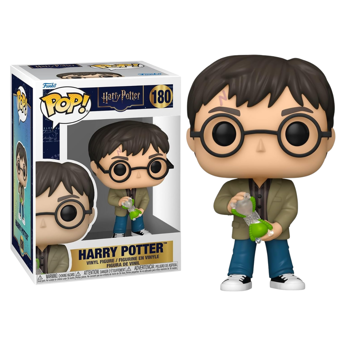 FUNKO POP! HARRY POTTER - HARRY POTTER CON RELOJ DE ARENA, 86434, Nº180, TIENDA CON LICENCIA OFICIAL