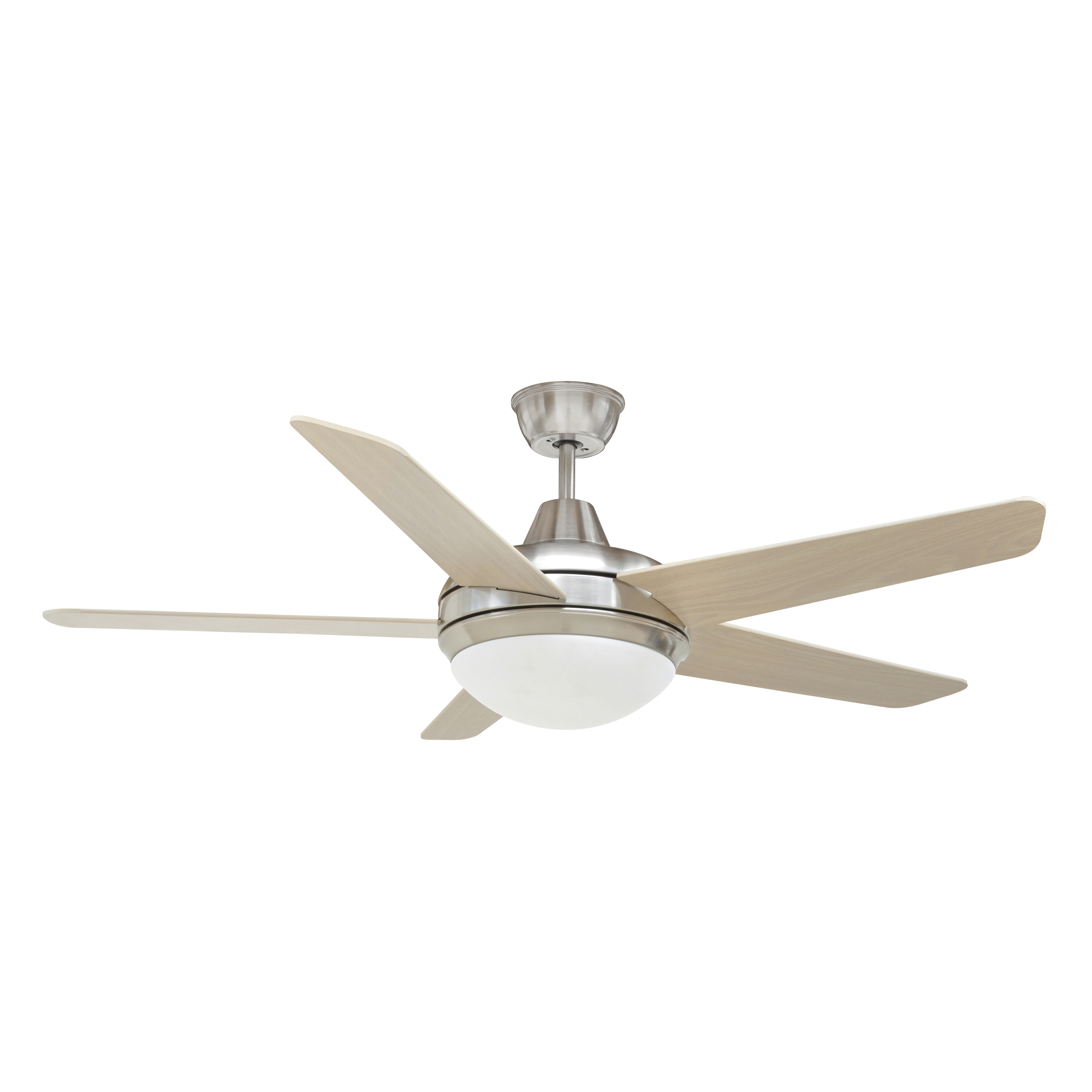 Novolux Lighting Ventilador de Techo Vento, Diseño Contemporáneo, 5 Palas de Tecnopolímero, Difusor Metacrilato Opalizado