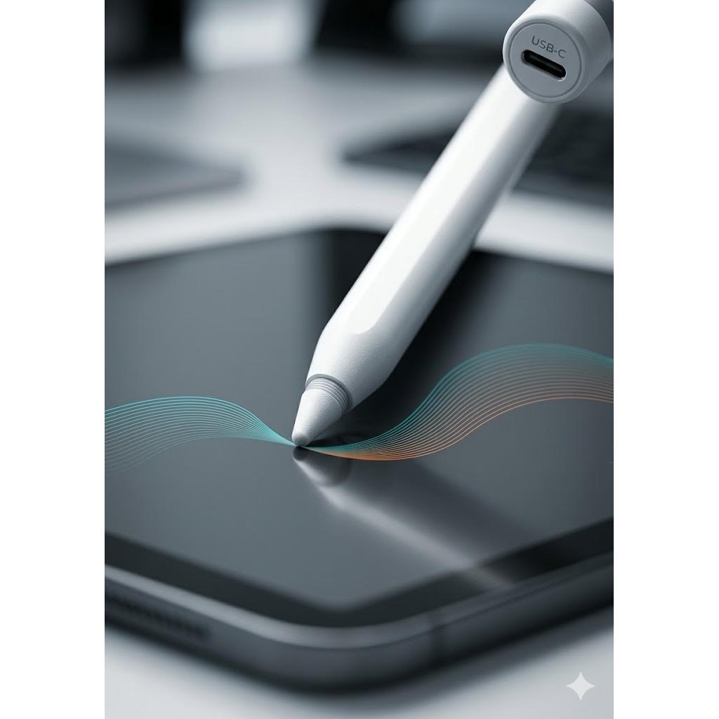 Lápiz Digital Universal Subblim Noteflow Pencil – Stylus Activo con Pantalla LED, 10h de Autonomía y Carga USB-C