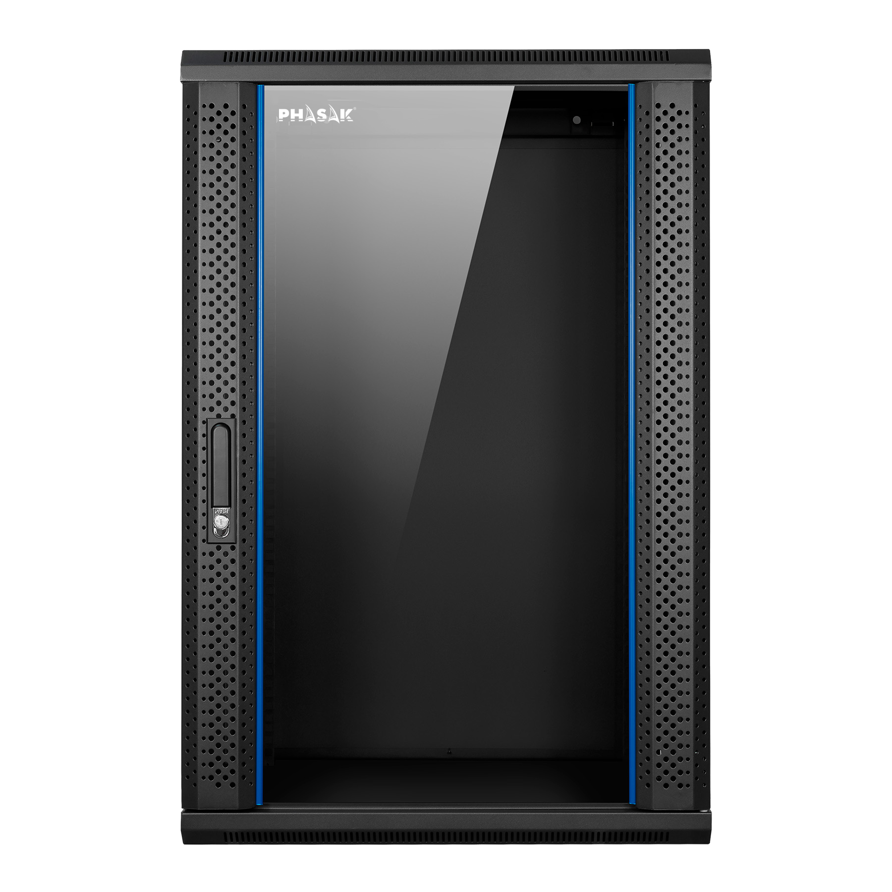 Rack mural 19" Phasak Pro 18U 600x450 Montado - PHO 2118