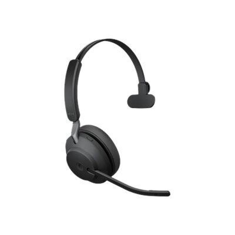 Jabra Evolve2 65 UC Mono Auriculares Supraaurales, negro