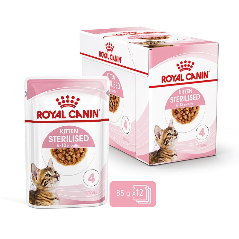 Royal Canin Humedo Kitten Sterilized 12X85g