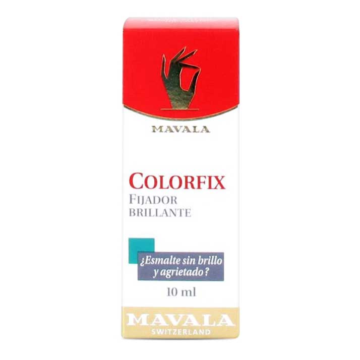 Mavala Colorfix 10 Ml - Capa Superior Clara Reforzado con Acrílico - Protege Contra el Astillado - Alarga la Vida de la Manicura