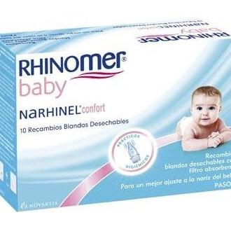 Rhinomer Narhinel Confort Recambios Blandos Desechables, 10 Uds