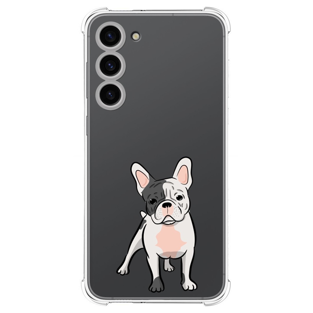 Funda Silicona Antigolpes para Samsung Galaxy S23+ Plus 5G diseño Perros 06 Dibujos