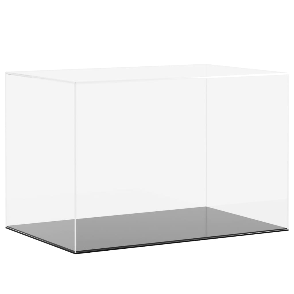vidaXL Caja de Exposición Vitrina de Mostrador Colecciones Acrílico Transparente Dimensiones 14 x 14 x 22 cm,  17 x 12 x 25 cm,  24 x 12 x 11 cm y mas
