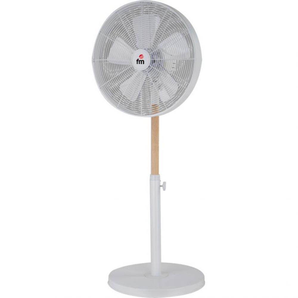 Ventilador pie 50w madera np140