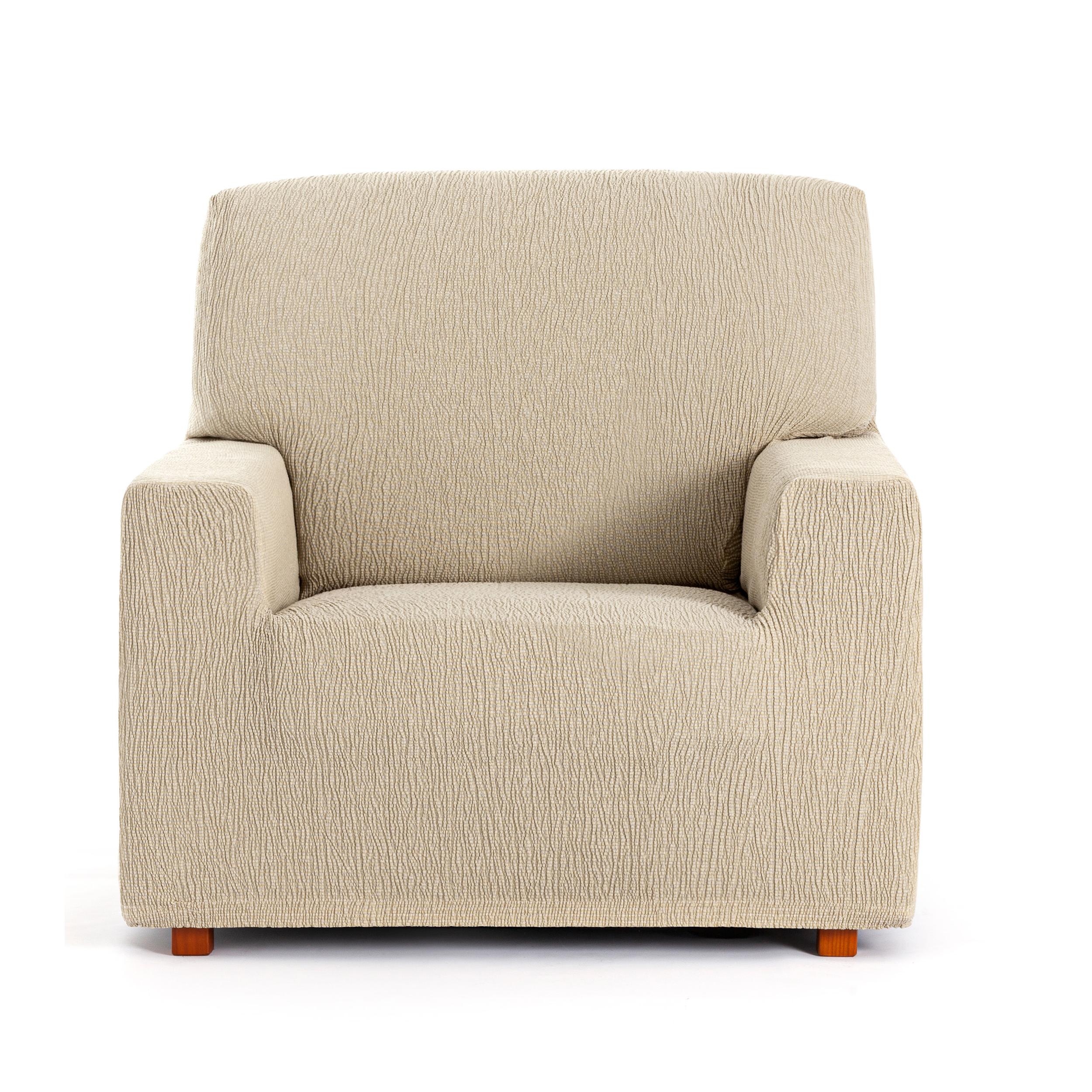 Milica - Funda de sillón superelástica Tavira (varios tamaños y colores) - Protección y Renovación de Decoración