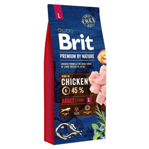 Brit - Brit Premium Adulto Raza Grande De Pollo 15kg