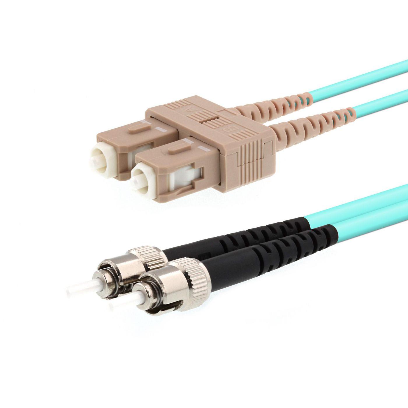 Cable de Fibra óptica Microconnect ST/UPC-SC/UPC 2m OM3
