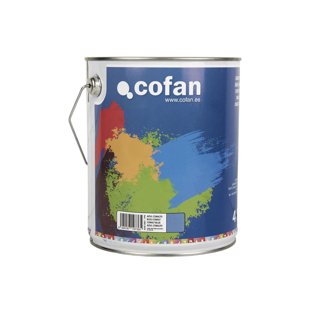 Cofan Esmalte Sintético | Color Azul Cobalto | Envase de 4 L