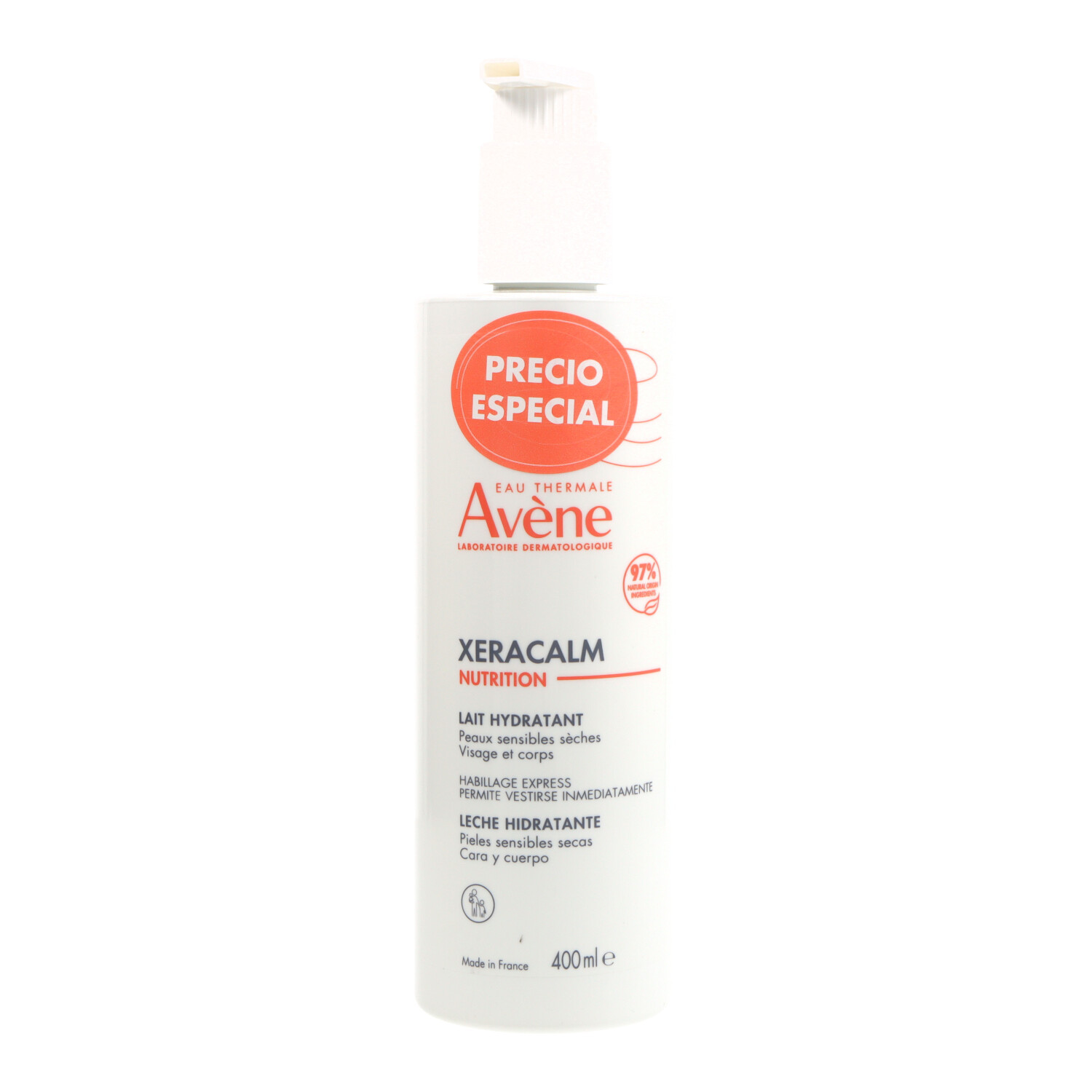 Avene Xeracalm Nutricion Leche Hidratante 400 ml