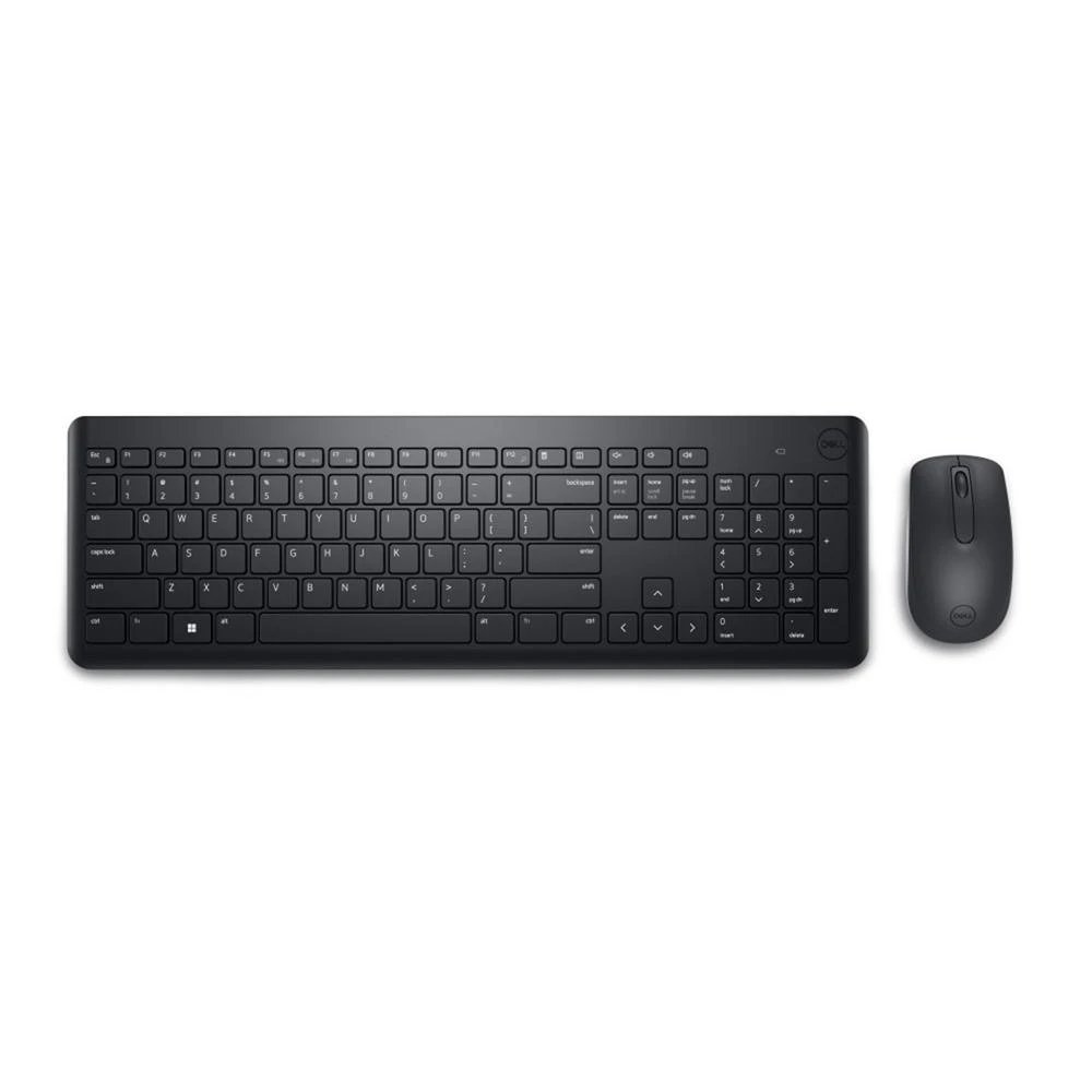 Teclado y Raton (Pack) Oficina Plunger key switch Ratón Óptico DELL KM3322W-R-SPN | Inalámbrico (RF), Teclado numérico, Negro