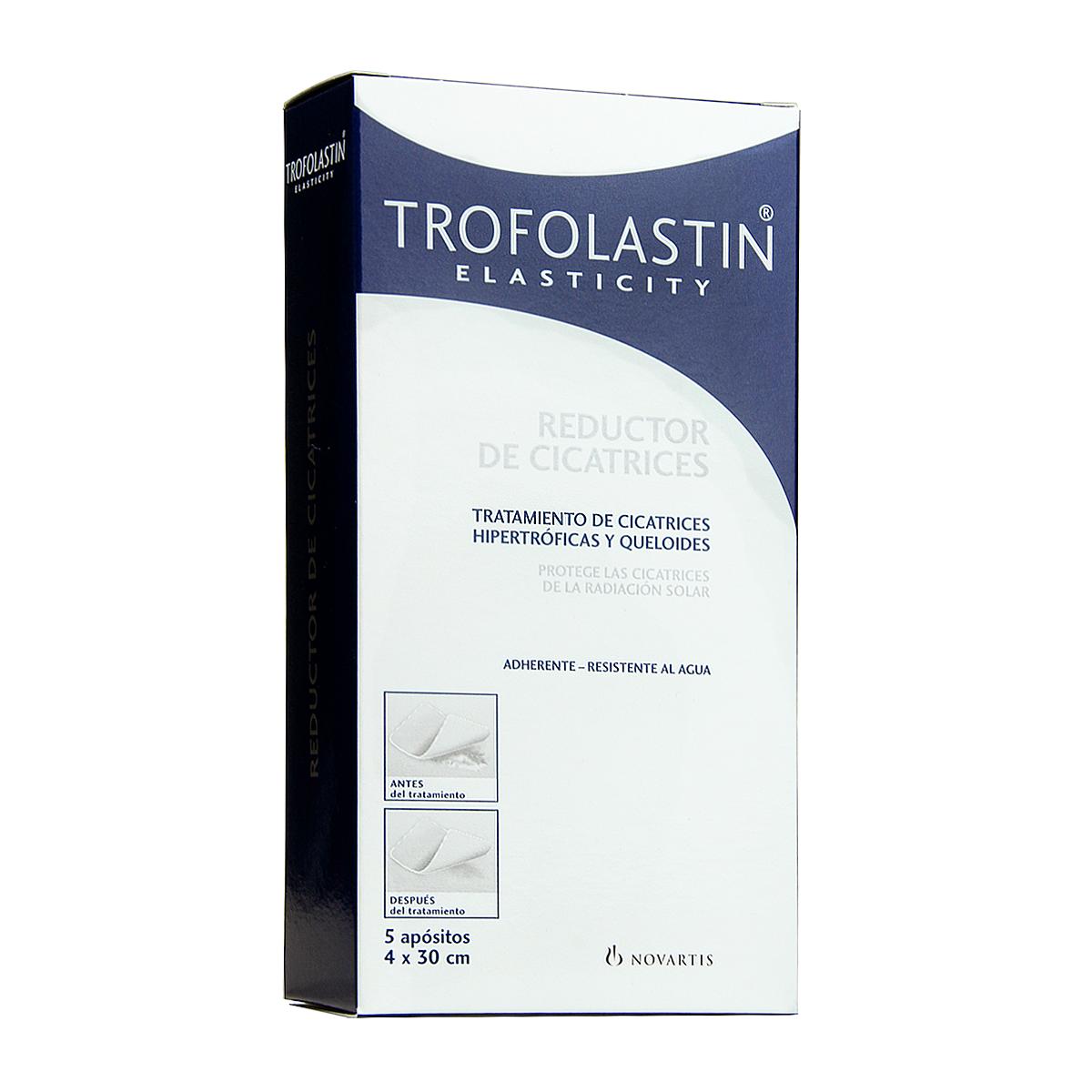 Trofolastin - Trofolastin reductor de cicatrices 5 apósitos de 4x30cm
