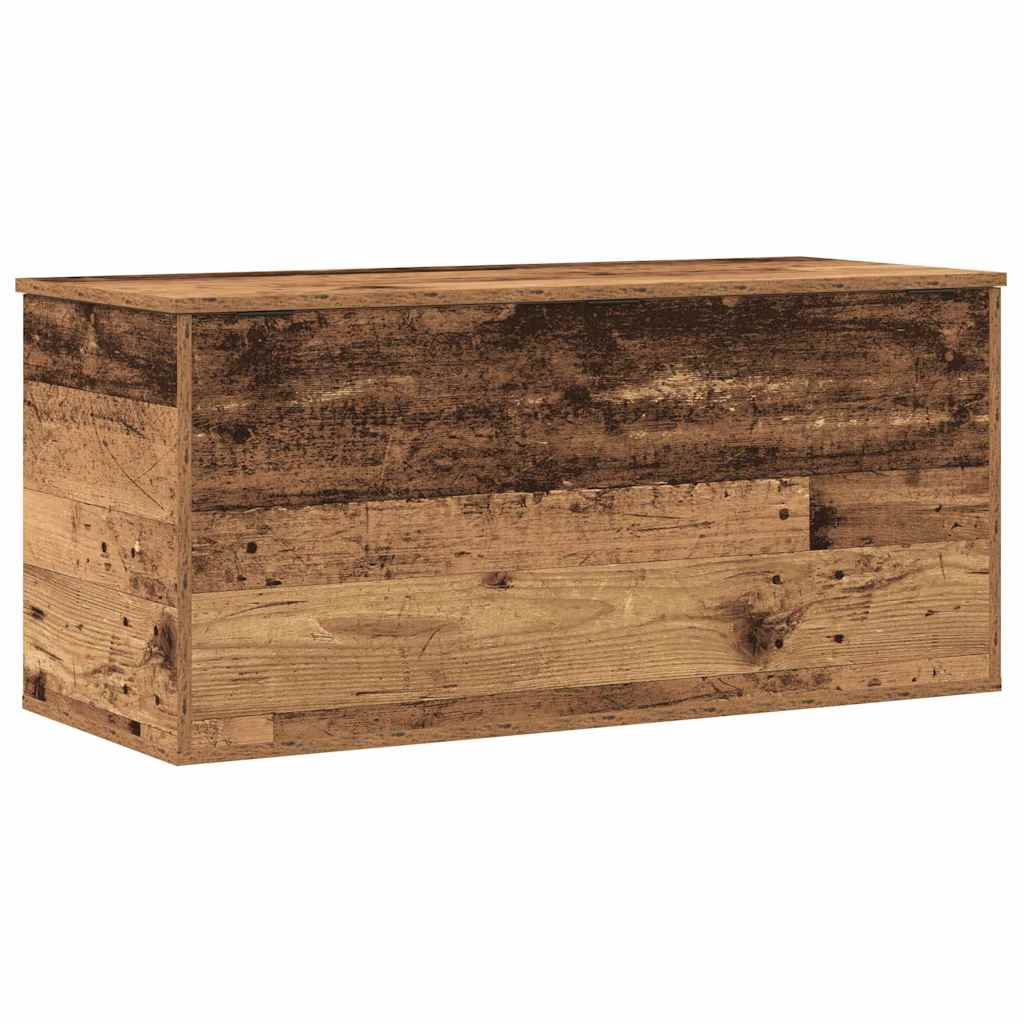 vidaXL Caja de almacenaje madera de ingeniería 100x42x46 cm Multicolor
